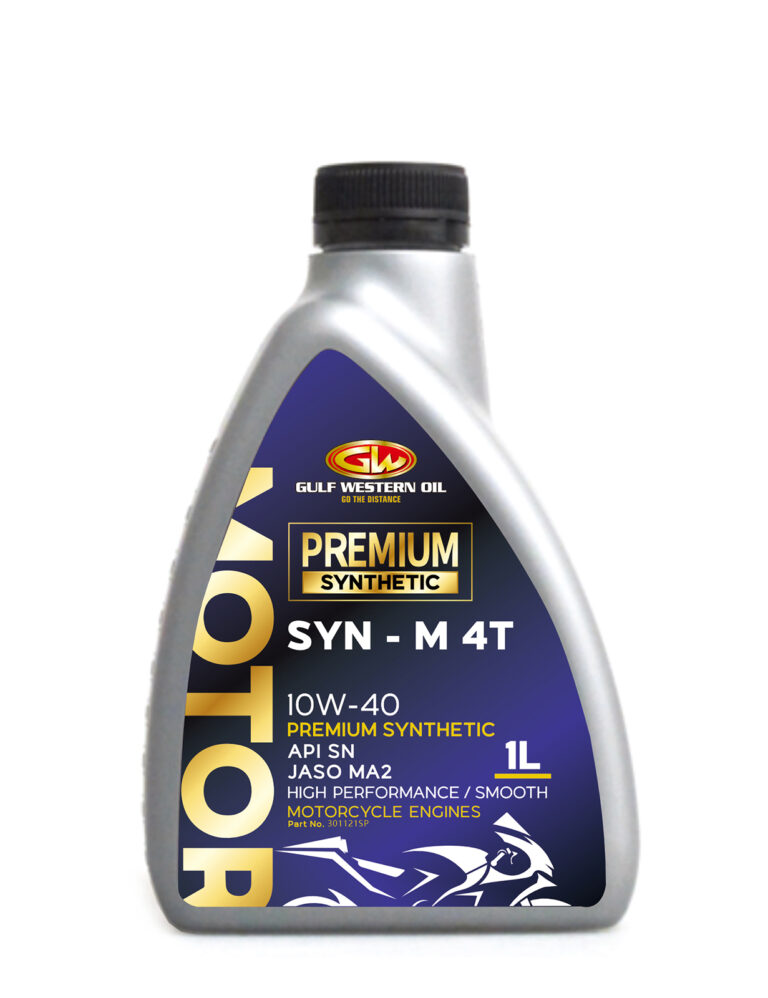SYNM 4T SAE 10W40 Gulf Western Oil